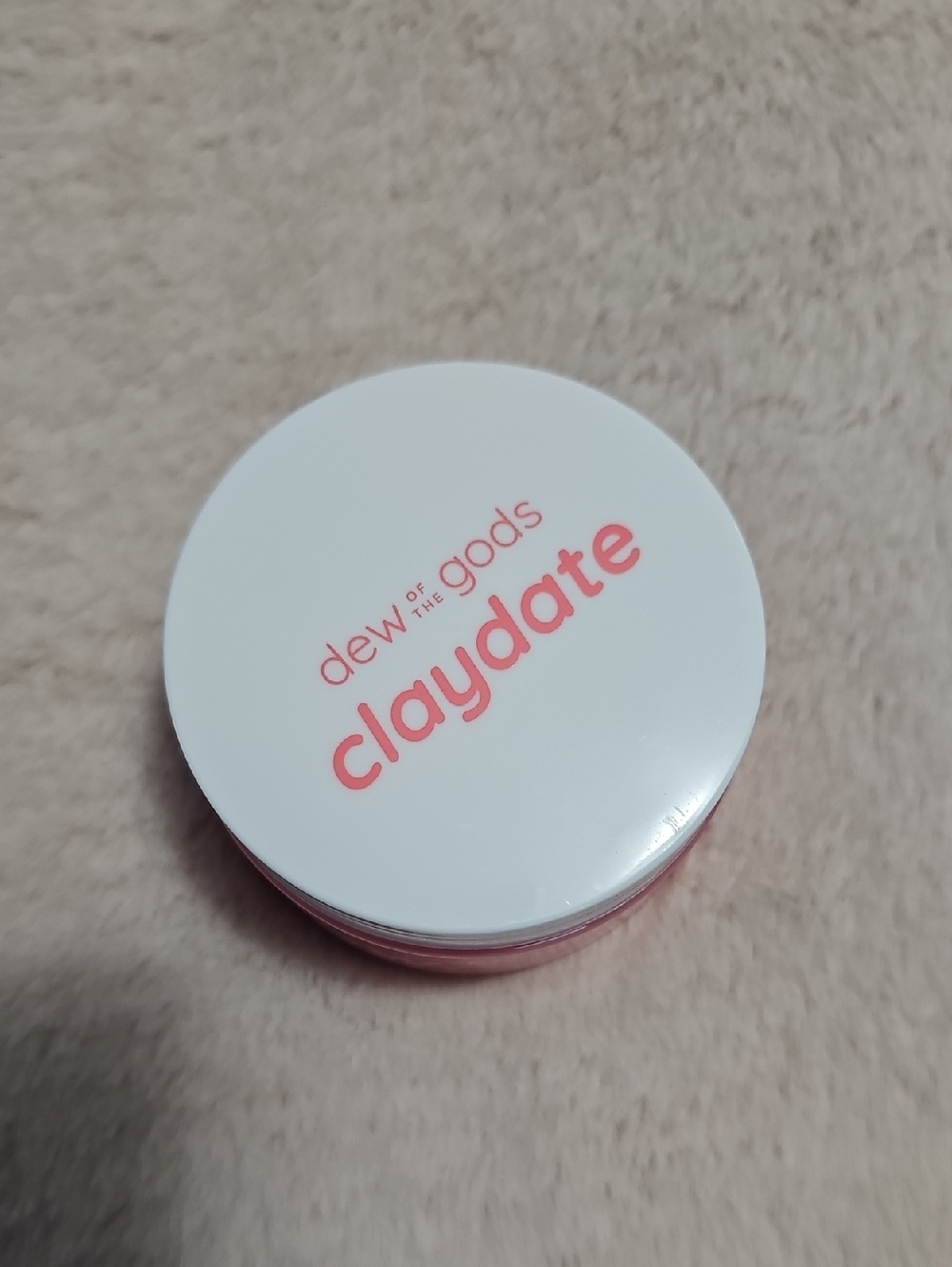 Dew of the Gods Claydate Pink Facial Clay Mask